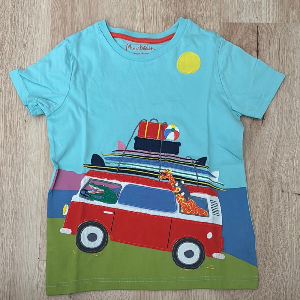 Mini Boden Vacation Tee
